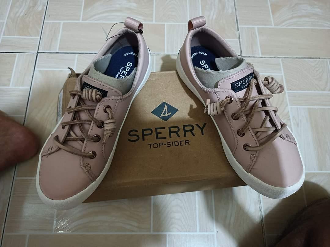 Sperry crest hotsell vibe sneaker rose
