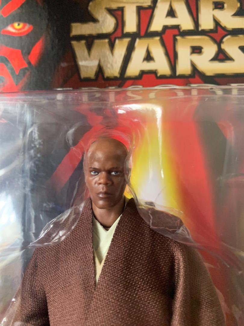 Star Wars Mace Windu / Jar Jar Binks / Battle Droid SET, Hobbies & Toys