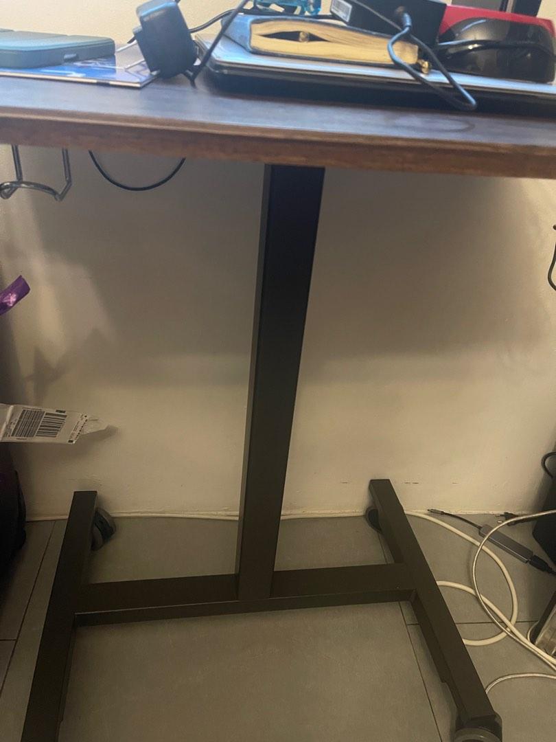 Study table + height adjustment table, Furniture & Home Living