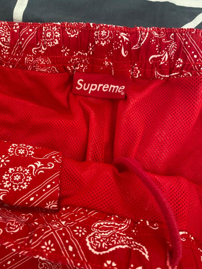 Supreme Bandana Pants Men s Fashion Bottoms Trousers on Carousell