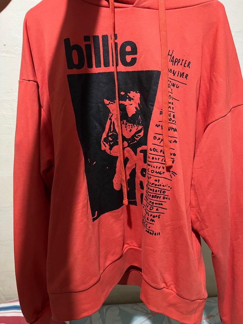 SWAP Billie Eilish 2022 Red Hoodie, Women's Fashion, Coats, Jackets and on Carousell