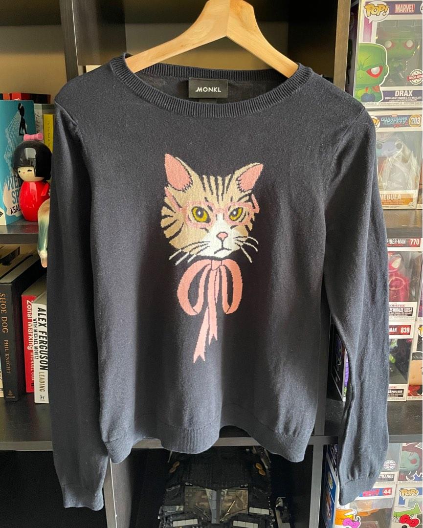 monki cat sweater