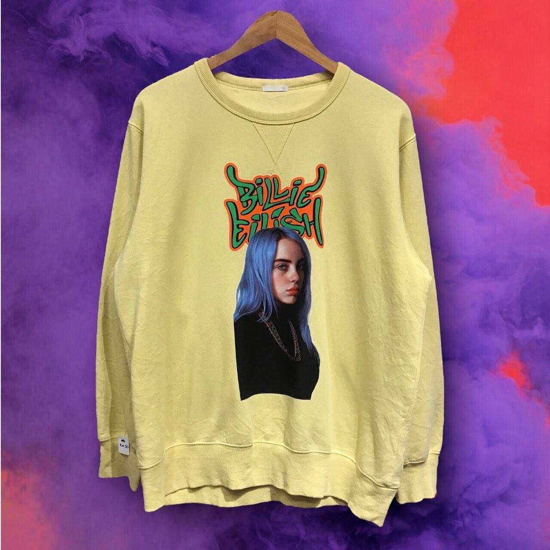 Sweat shirt hotsell billie eilish