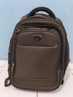 Tas Ransel  Backpack Laptop Kantor Polo Milano Brown #BerkahMerdeka