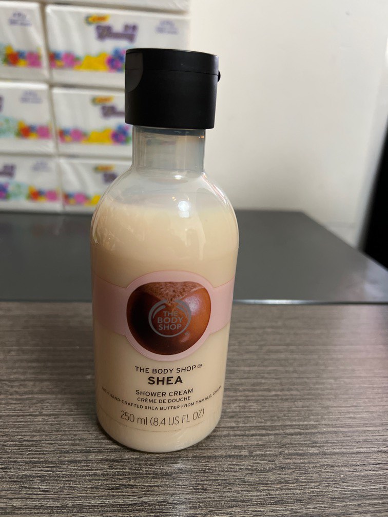 The Body Shop shower cream Shea, 美容＆個人護理, 沐浴＆身體護理, 沐浴及身體護理 身體護理