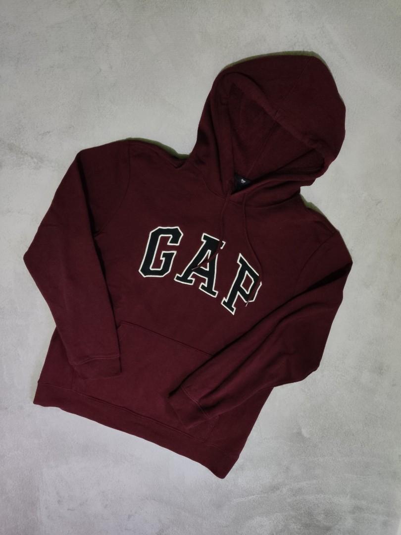 hoodie gap maroon