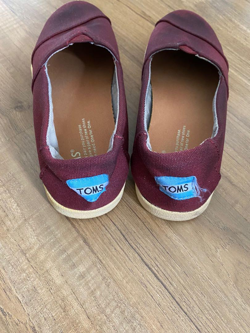 Toms coated canvas hotsell avalon