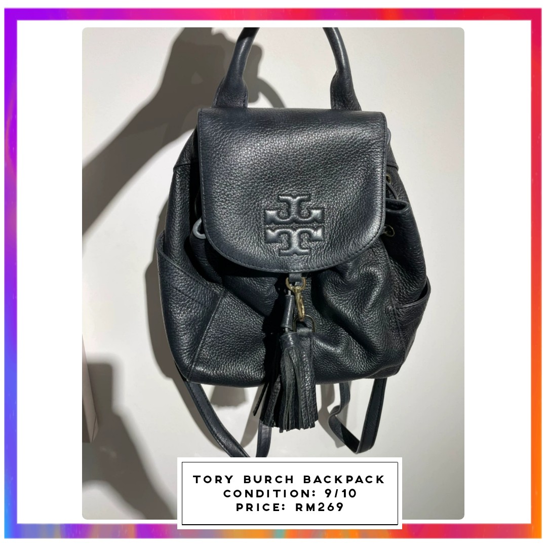 Tory Burch backpack, Luxury, Bags & Wallets on Carousell