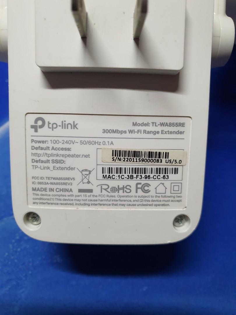 tp link wifi extender mac address