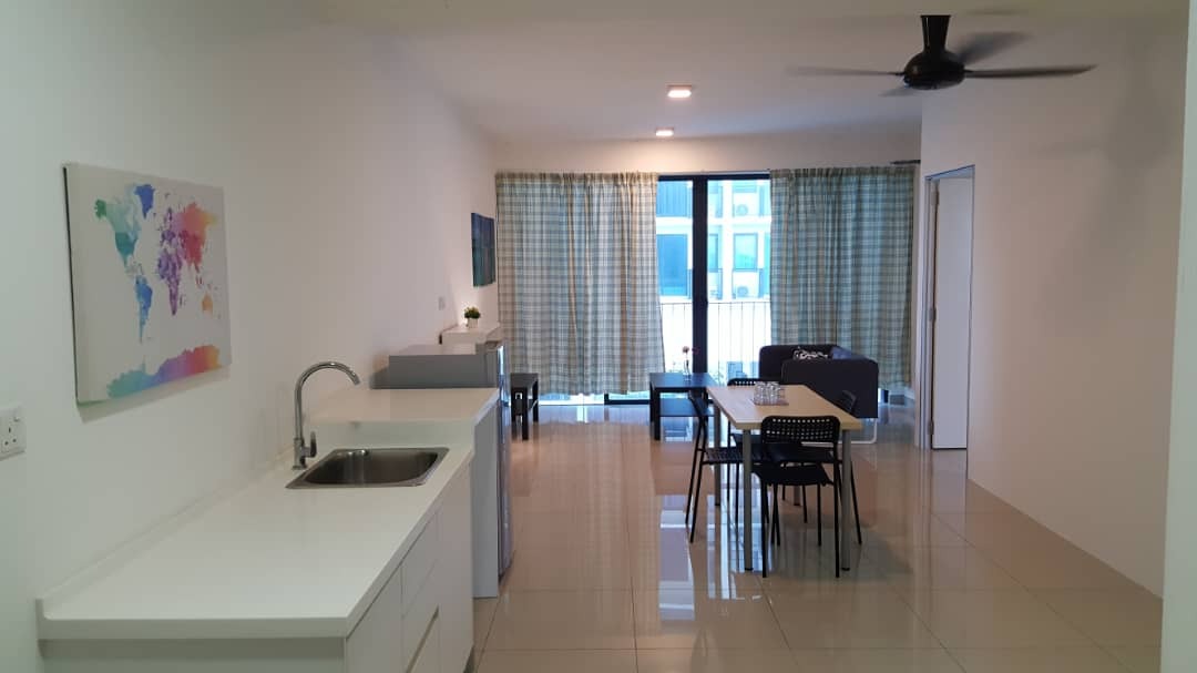 Trefoil, Setia Alam, Corner Unit, Bigger Size, 2 Rooms, Fully Furnished