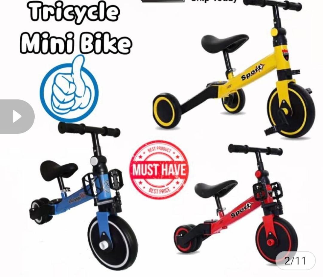 Tricycle mini bike, Babies & Kids, Going Out, Strollers on Carousell