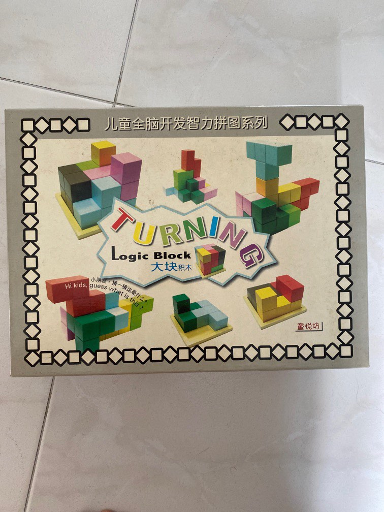 Turning Logic Blocks, Babies & Kids, Infant Playtime on Carousell