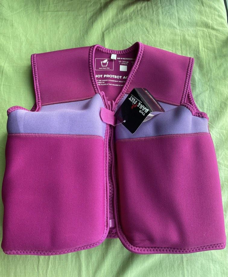 BN Two Bare Feet Kids swim vests L and XL size Babies Kids