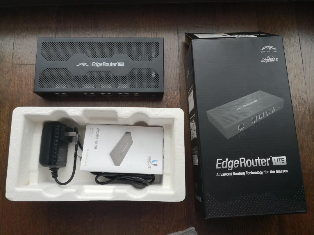 Ubiquiti Edgerouter Lite, Computers & Tech, Parts & Accessories ...