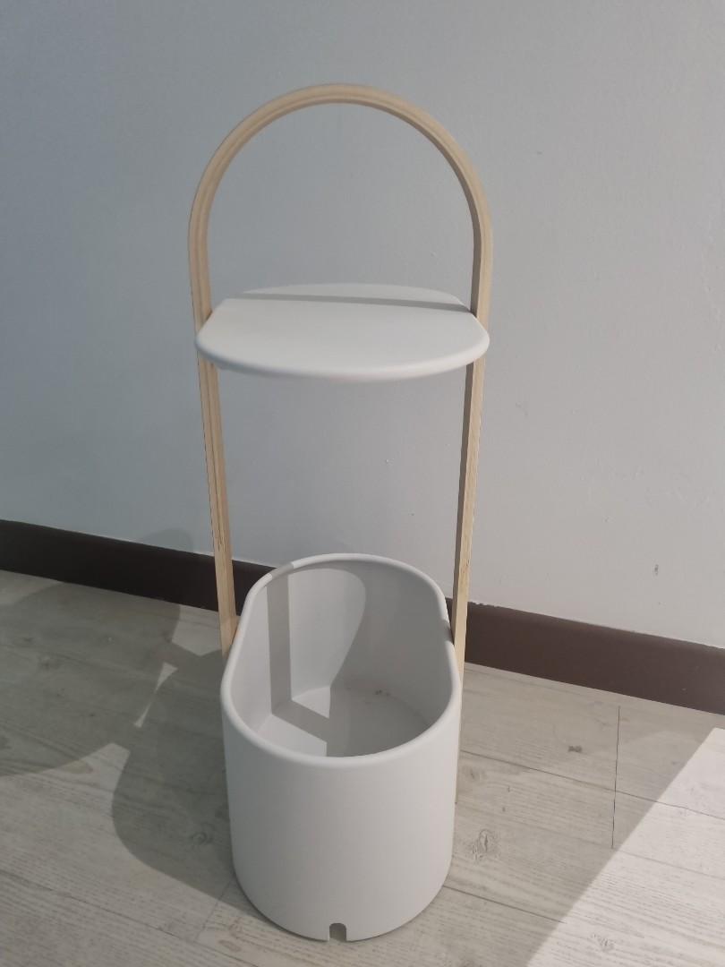 Umbra side table with storage, Furniture & Home Living, Kitchenware