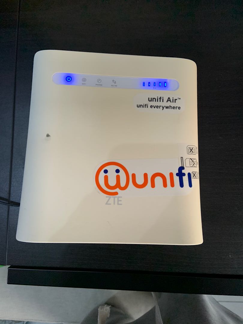 Unifi air modem ZTE MF286c, Computers & Tech, Parts & Accessories