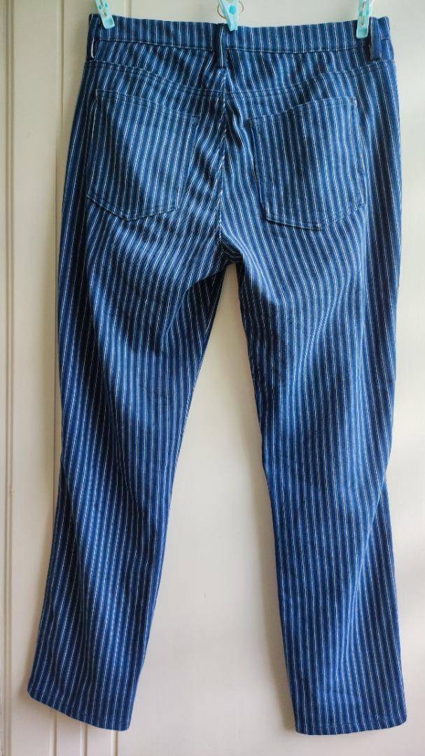 Uniqlo Women Stripe Cropped Legging Pants (ID: 173240), Women's