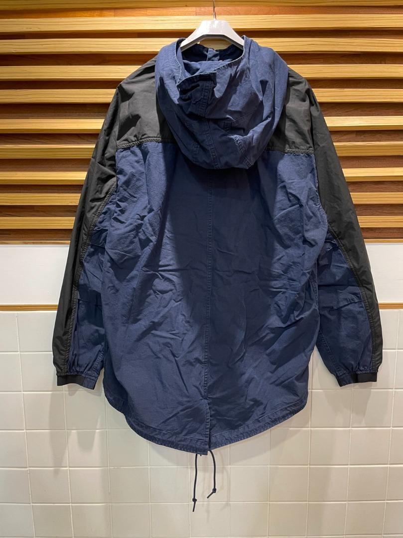 The north face purple top label mountain wind parka