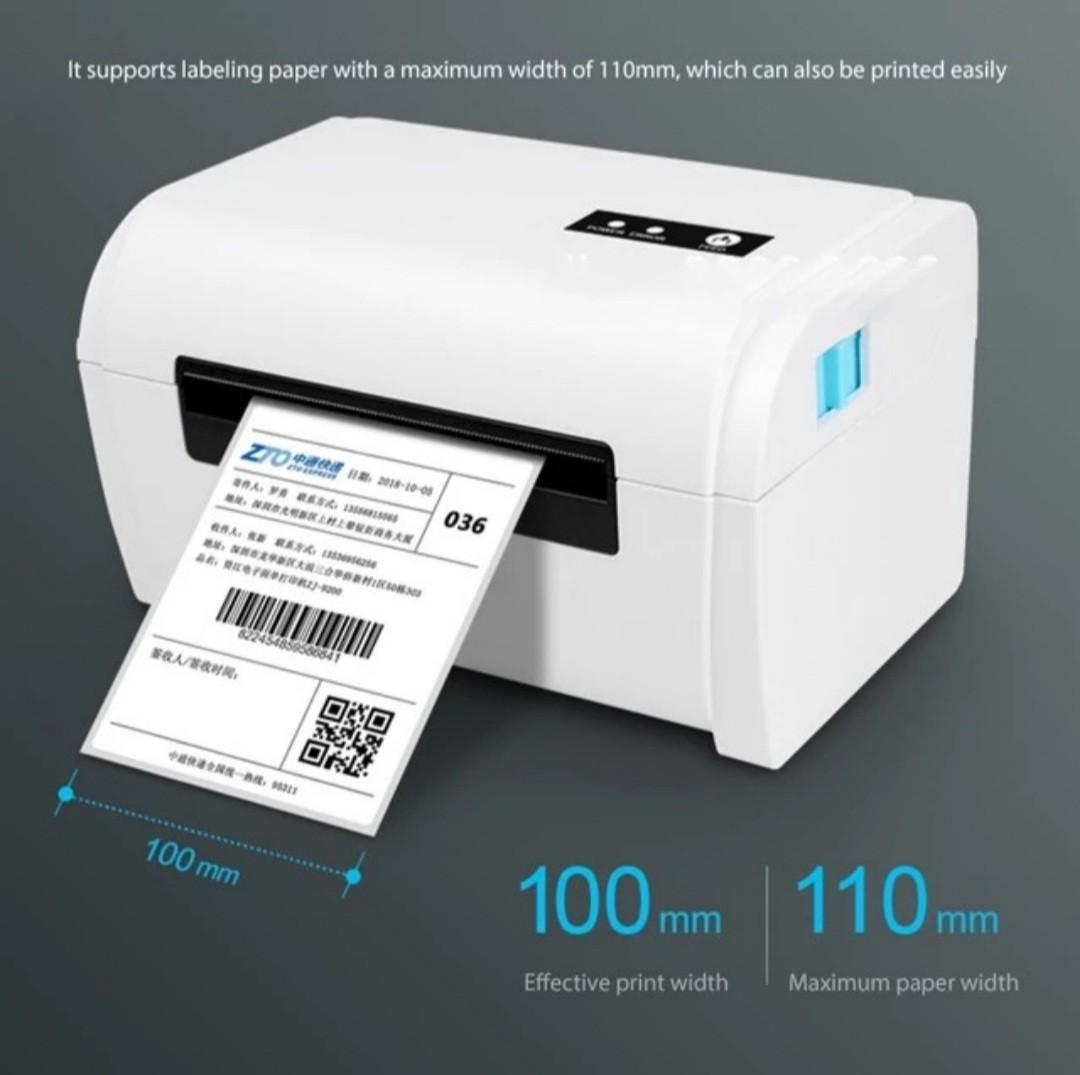 USB Thermal Shipping Label Barcode Sticker Printer POS9200 (Inter Face