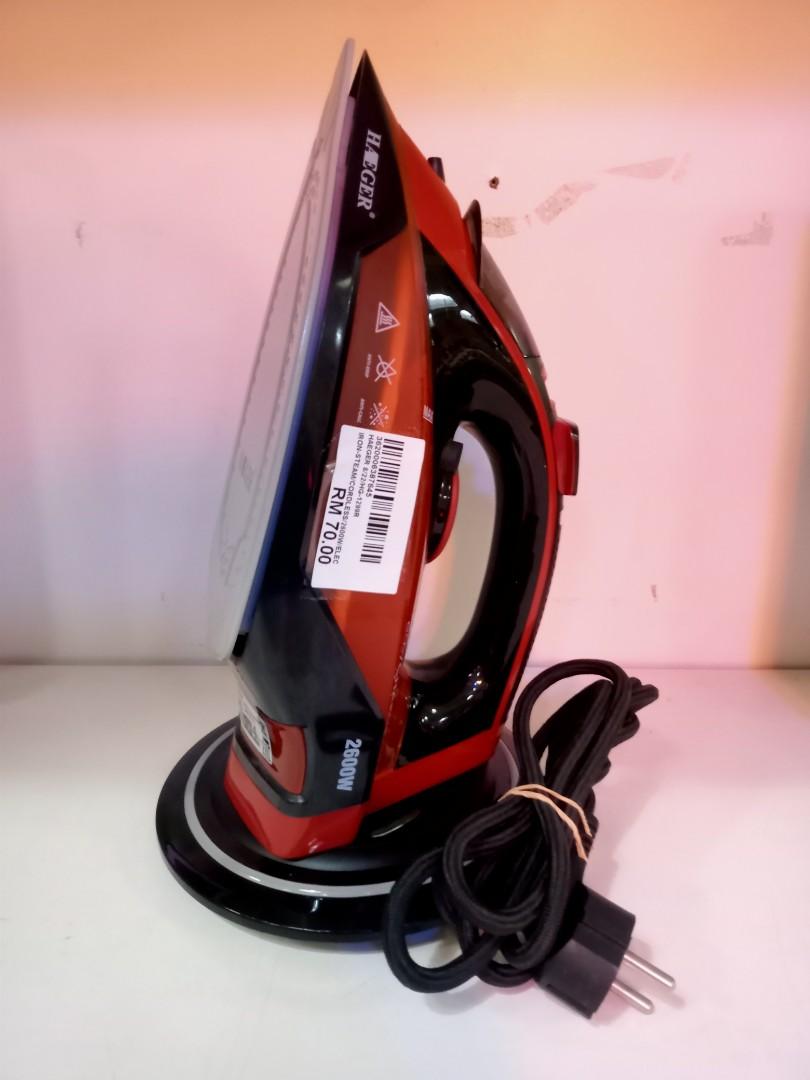 Haeger cordless steam iron sale