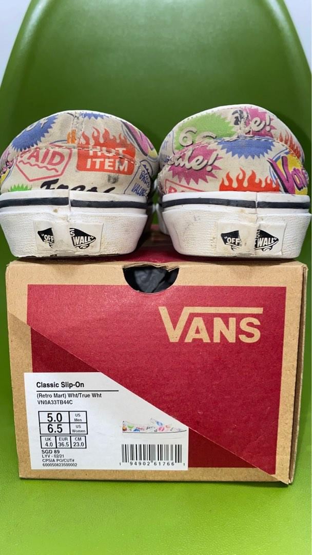 VANS Classic Slip On Retro mart