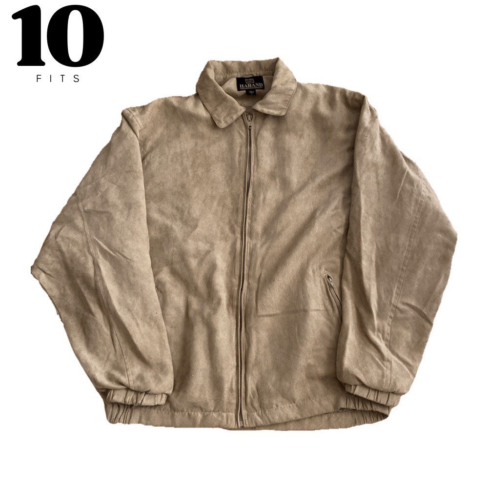 Vintage Haband Suade Coach Jacket, Men 
