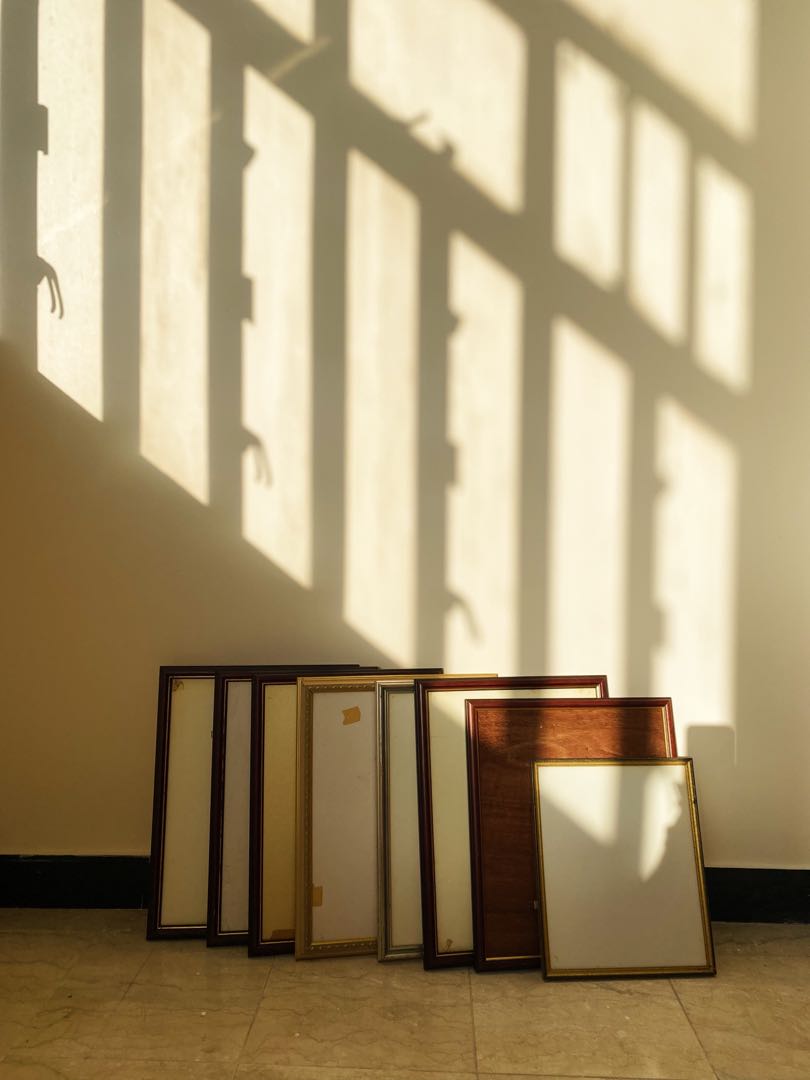 vintage lots of photo frame / no glass or plastic cover 相框 / 欠玻璃或膠面, 傢俬