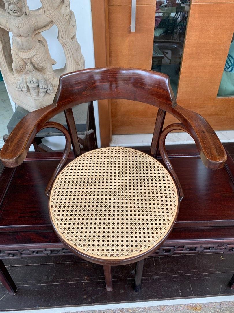 Rattan captains chair online
