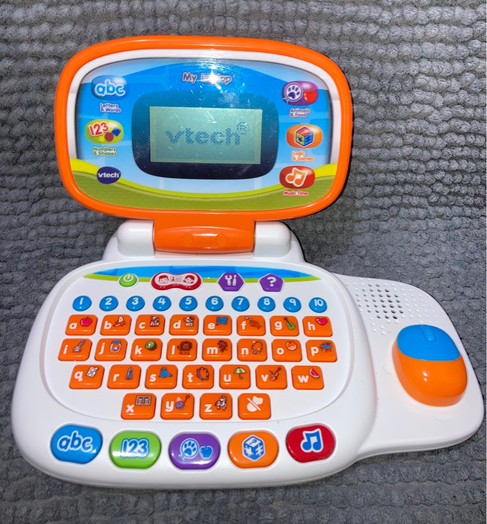 Vtech tote and go my laptop orange, Hobbies & Toys, Toys & Games on