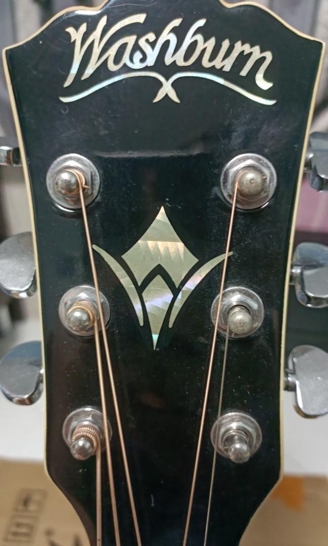 Washburn (acoustic/electric guitar), Hobbies & Toys, Music & Media