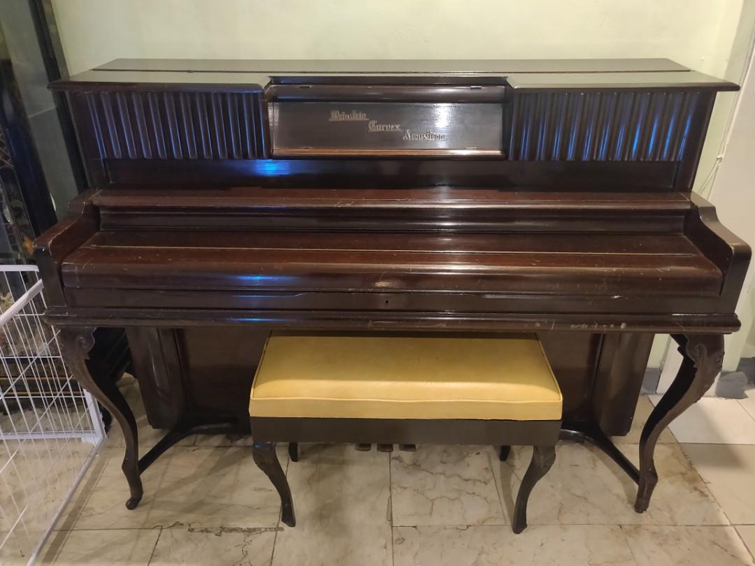 Weinstein Curvex Acousticon Upright Piano, Hobbies & Toys, Music ...