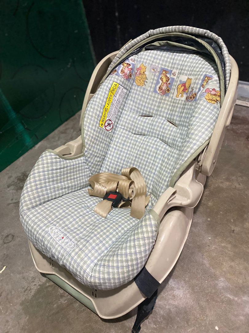 Winnie the pooh car seat and stroller combo outlet