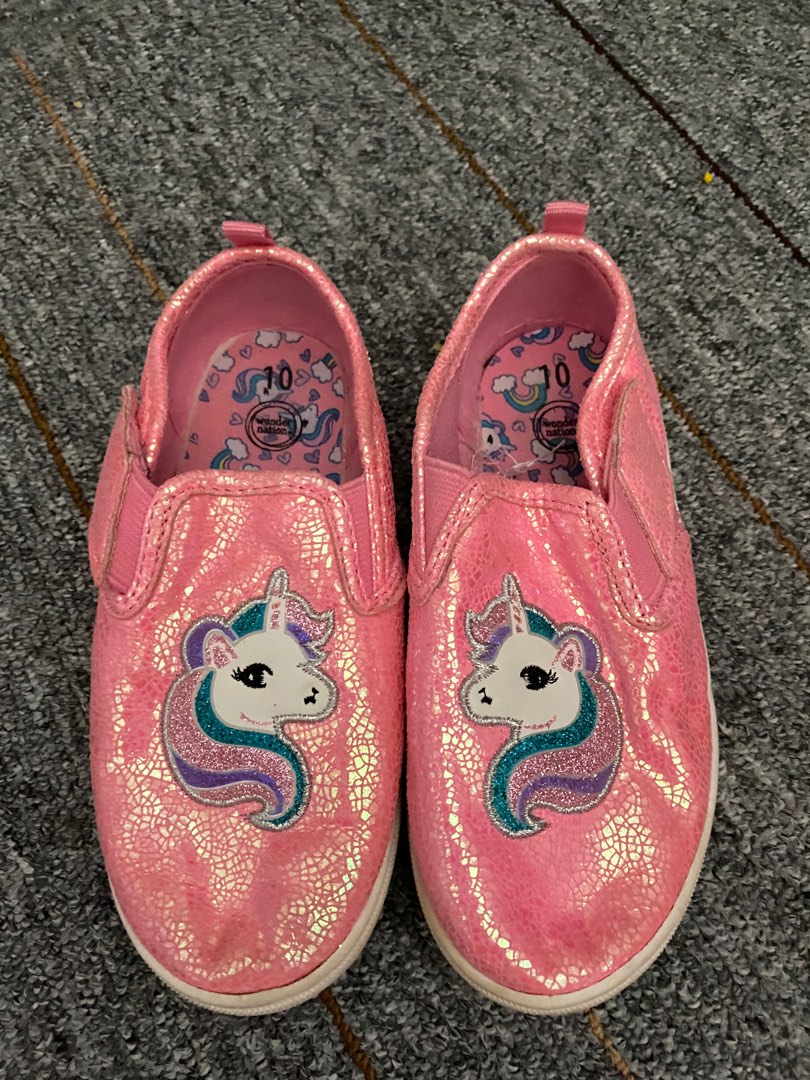 Wonder Nation Unicorn Shoes US10, Babies & Kids, Babies & Kids Fashion
