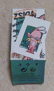 WTT Popmart Zsiga forest popmart blindbox - Big Ear Rabbit