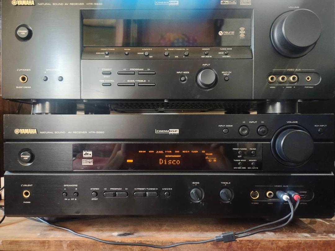 Yamaha Natural Sound AV Receiver HTR 5560, Audio, Soundbars, Speakers