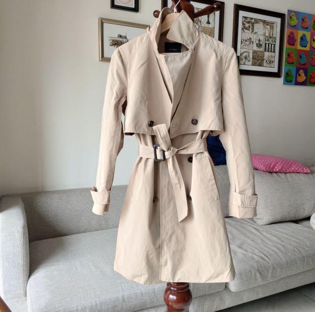 zara petite coats