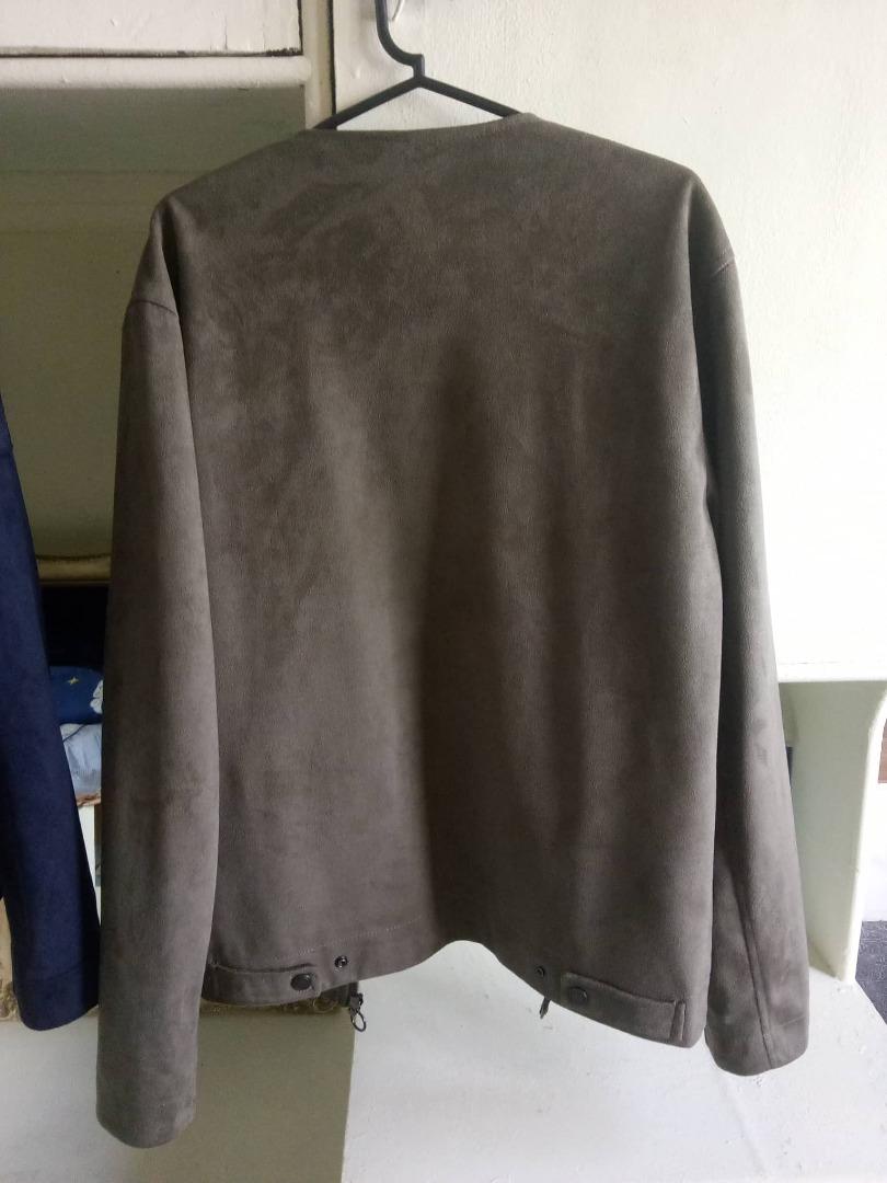 Zara Bomber Jacket - Gray (Water repellent texture), Men's Fashion ...
