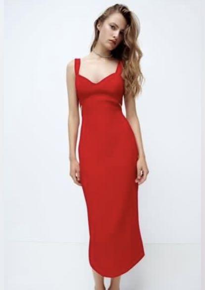 sachin and babi light blue dress Zara red cut out dress, Women's Fashion, Dresses & Sets, Dresses on  Carousell