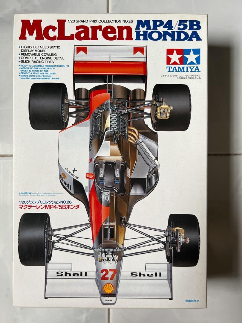 1 Scale Tamiya Model Kit Mclaren Mp4 5b Honda Hobbies Toys Toys Games On Carousell