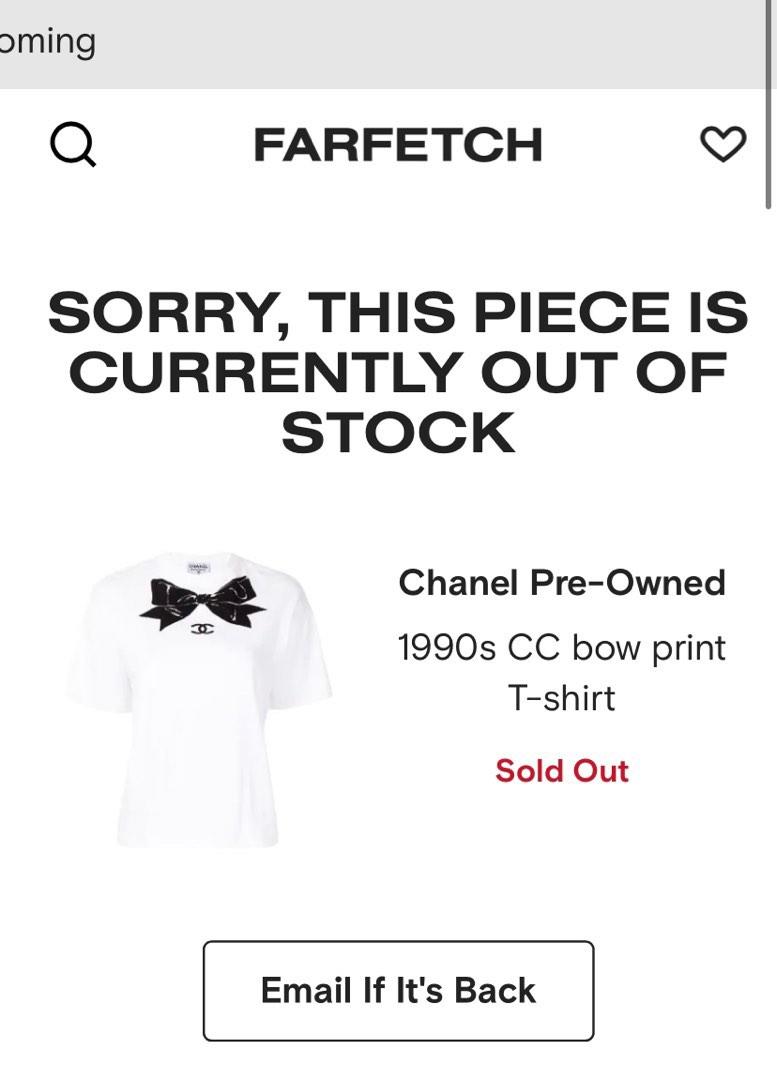 Chanel Pre-owned 1990s Logo Print T-Shirt - Black