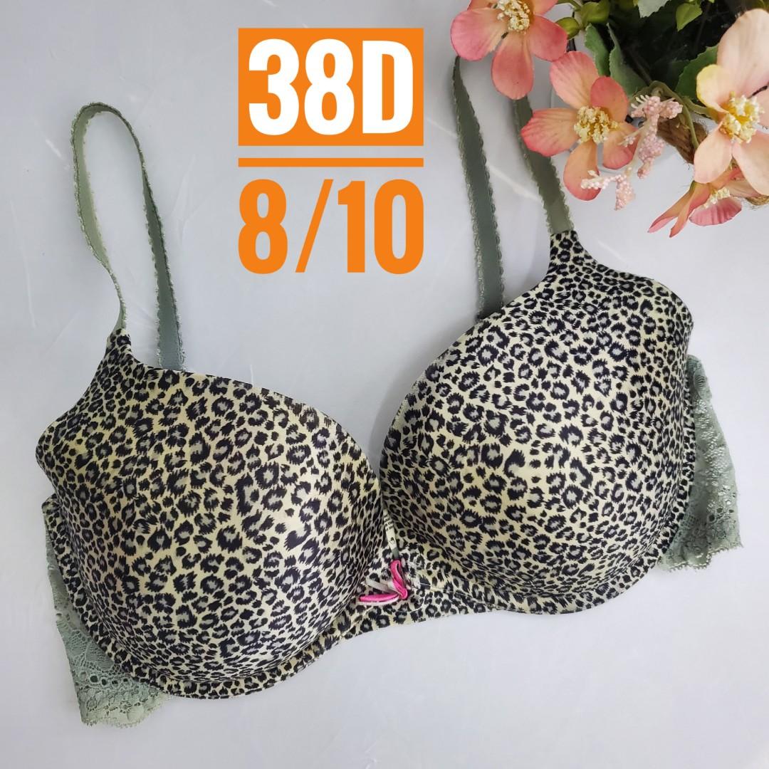 38d cheetah printed bra, Women's Fashion, New Undergarments