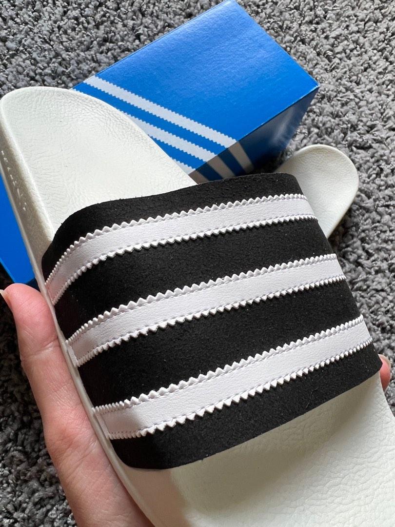Adidas 50th Anniversary Adilette (Fear of God), Men's Fashion, Footwear,  Flipflops and Slides on Carousell