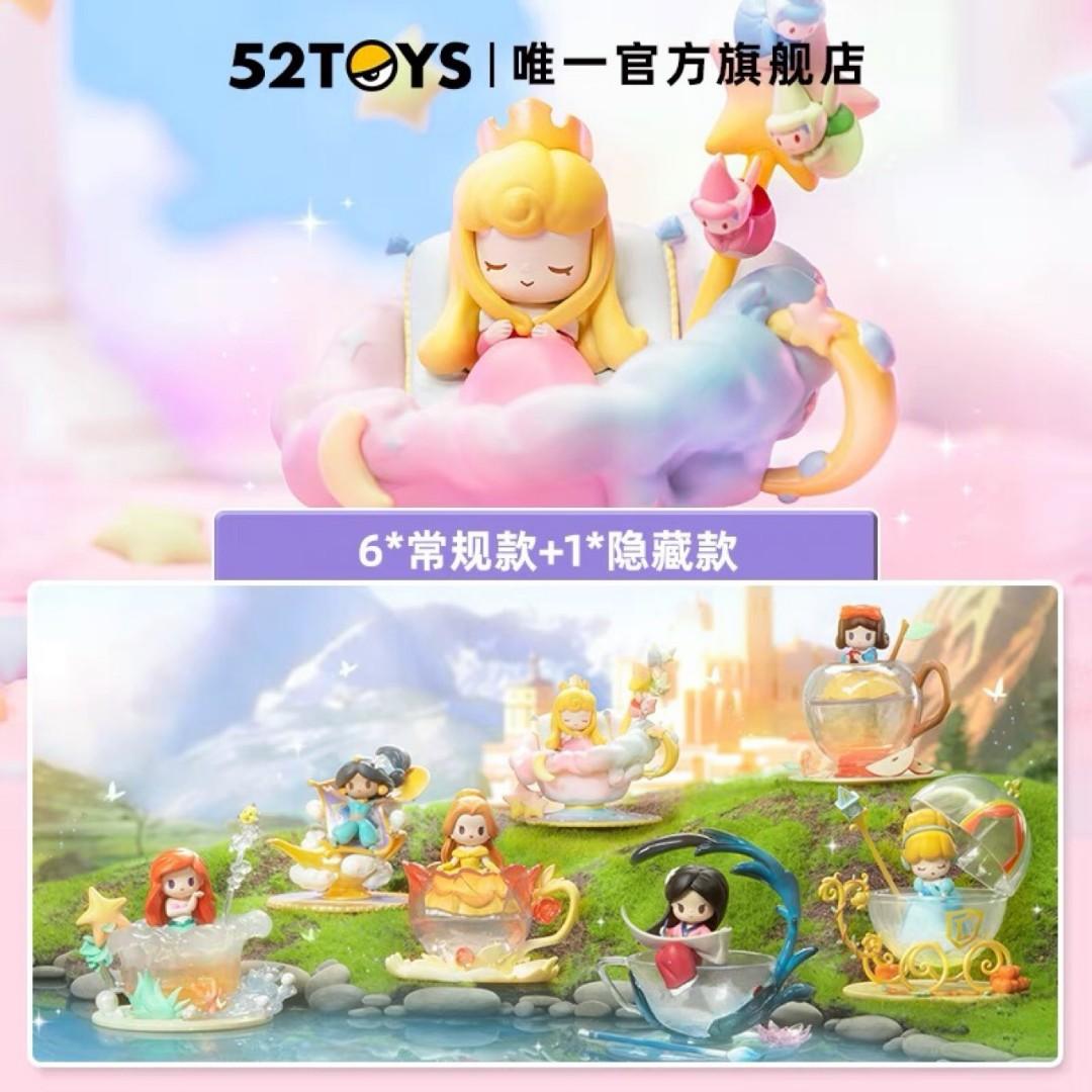 【52 Toys】Disney Princess Teacup DBaby Blindbox Set, Hobbies & Toys