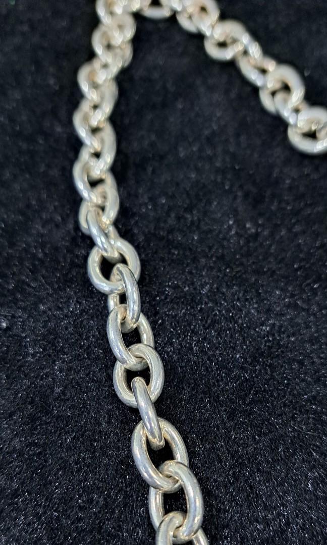 117grams 990 High Quality Sterling Silver chain 60cm