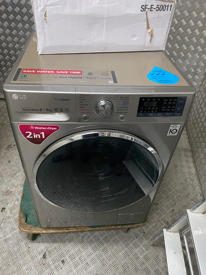 9kg / 6kg LG washing machine / dryer, TV & Home Appliances, Washing