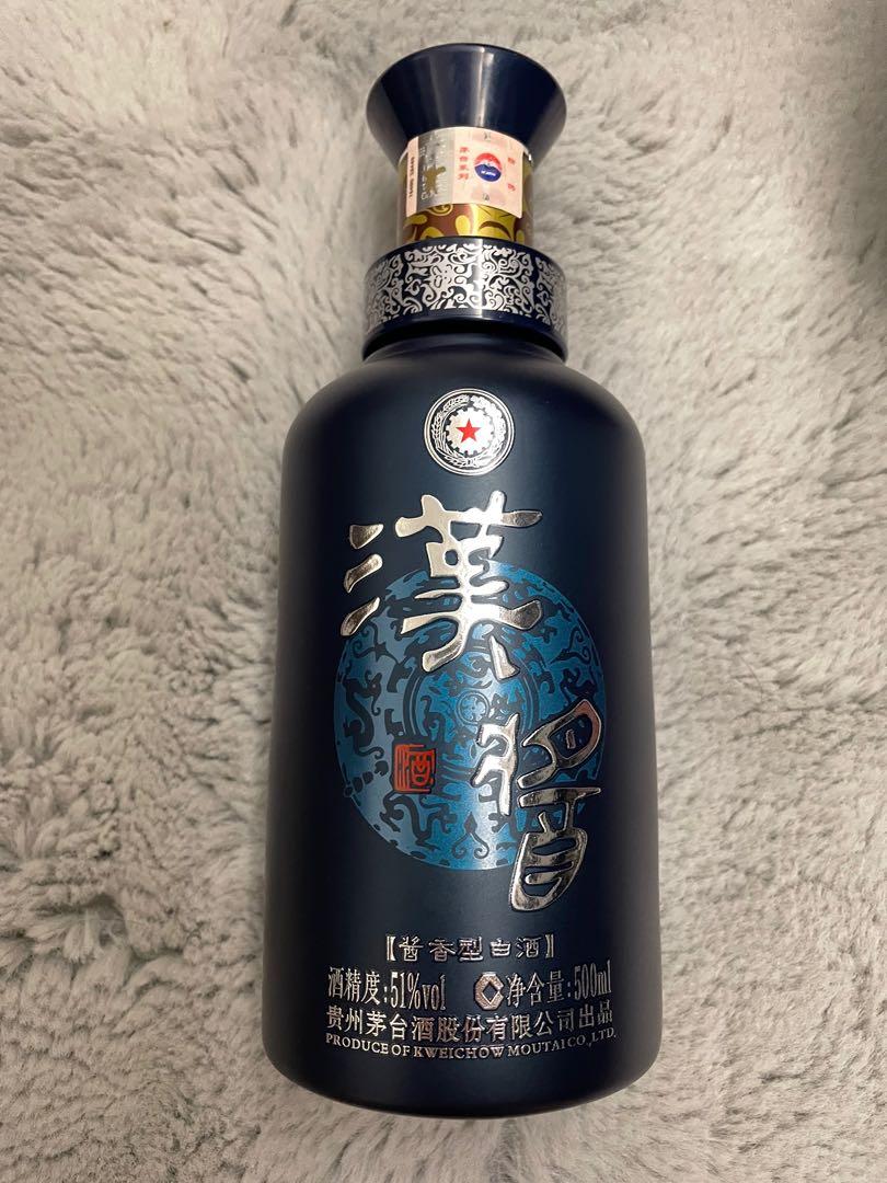 漢醬 白酒 貴州漢醬白酒500ml 51度, 嘢食& 嘢飲, 酒精飲料- Carousell