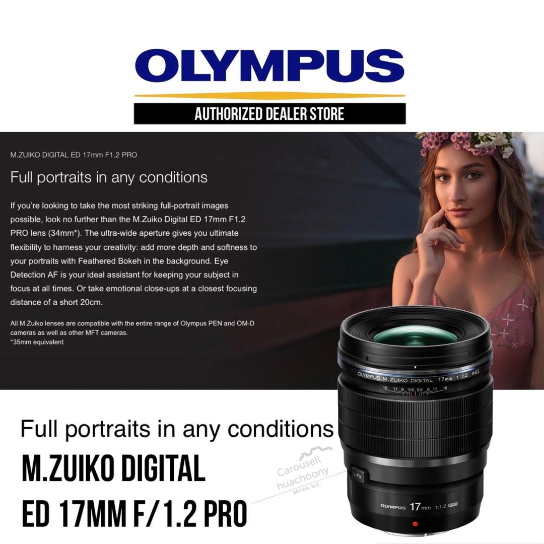 olympus 1.2 lenses