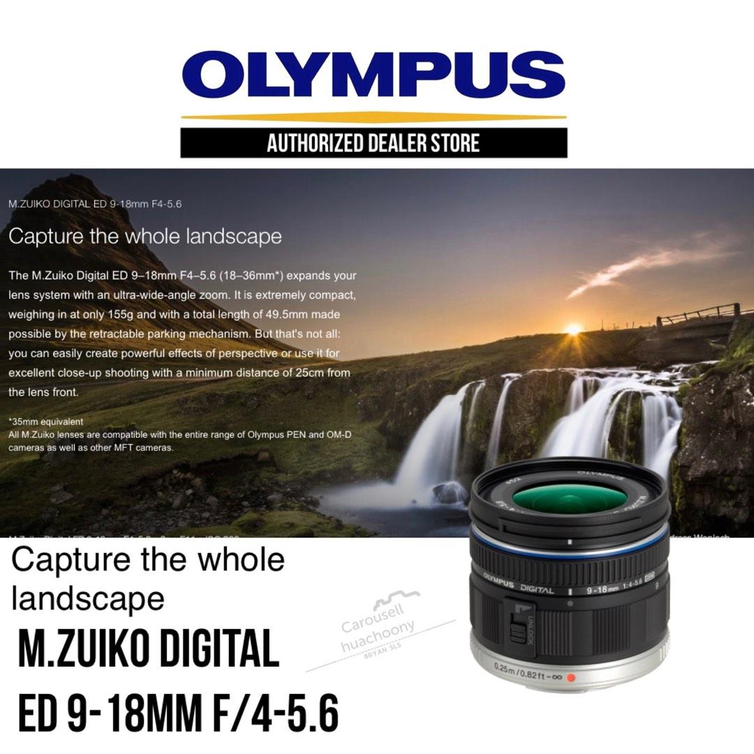 🔵🆕🔵 Olympus m.zuiko Digital ED 9-18mm f4-5.6, Photography 🔵🆕🔵 Olympus m.zuiko Digital ED 9-18mm f4-5.6, Photography