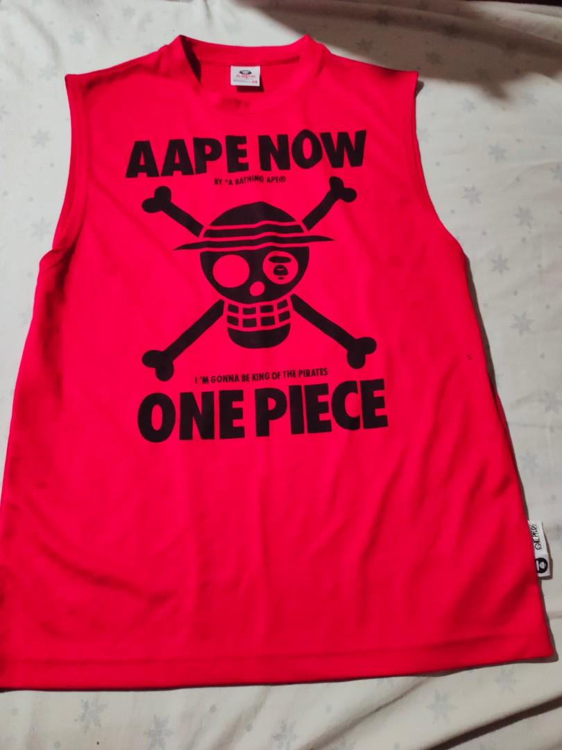 Aape By Bathing Ape x One Piece Sando Jersey, Men's Fashion, Activewear on  Carousell