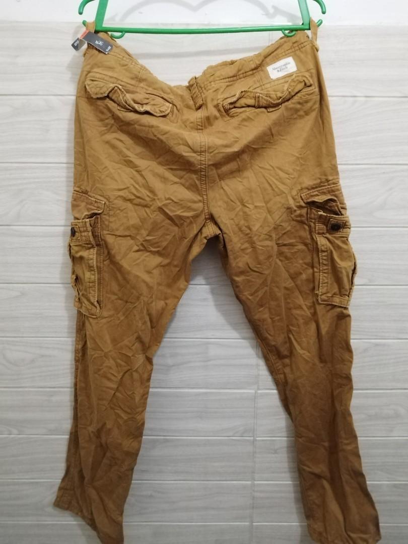 ABERCROMBIE CARGO PANTS, Men's Fashion, Bottoms, Trousers on Carousell